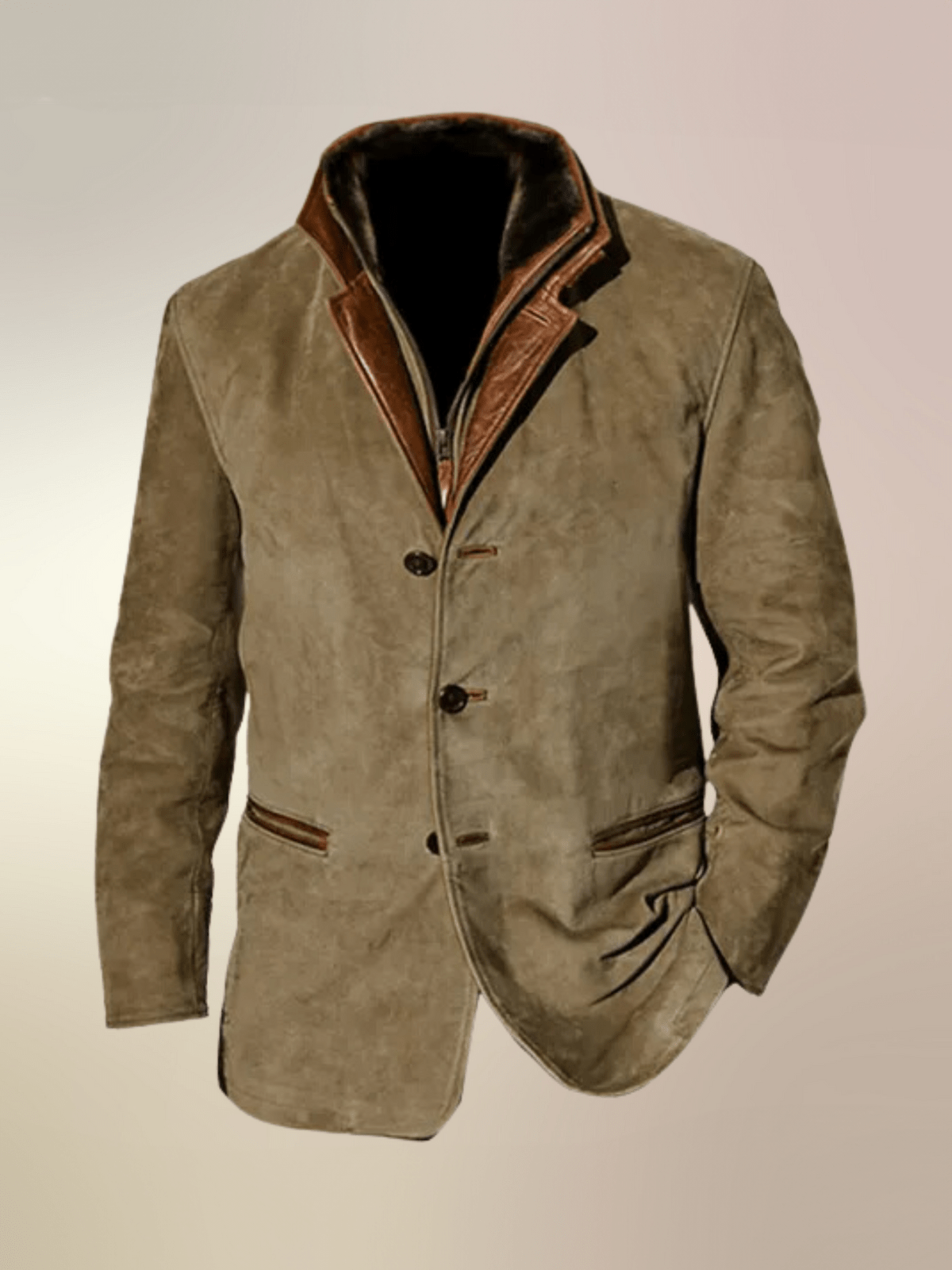 Uniwersalna Vintage Kurtka Męska | Klasyczny Styl
