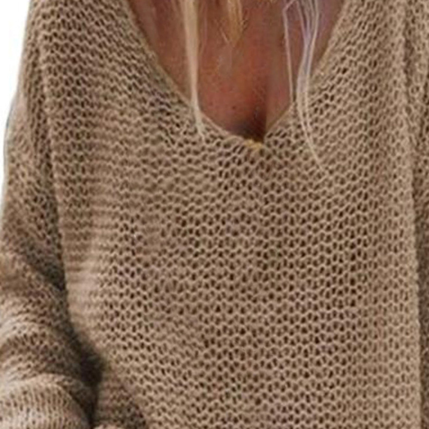 Stylowy Ciepły Sweter Dzianinowy | Styl Oversize